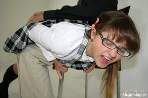 Rosie gets spanked