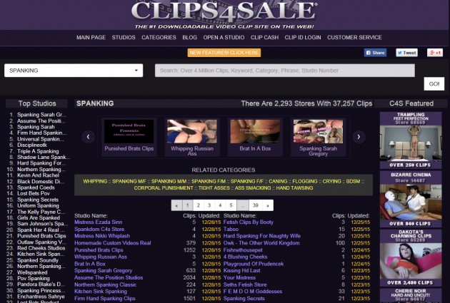 C4S Spanking stores