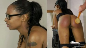 bathbrush spanking