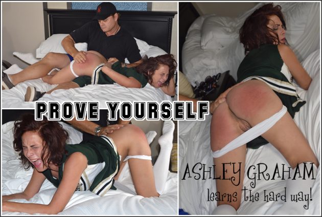 cheerleader gets a spanking