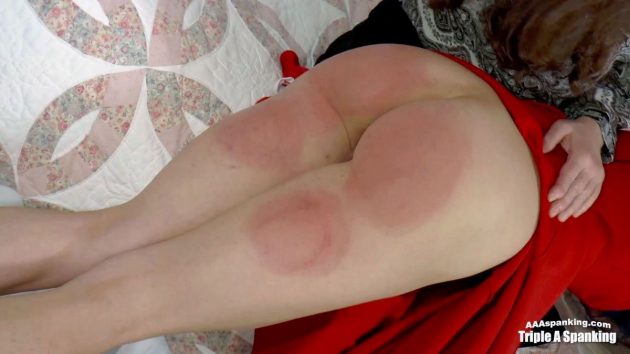 thigh spanking